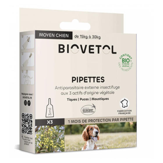 Pipettes anti insecte moyen...