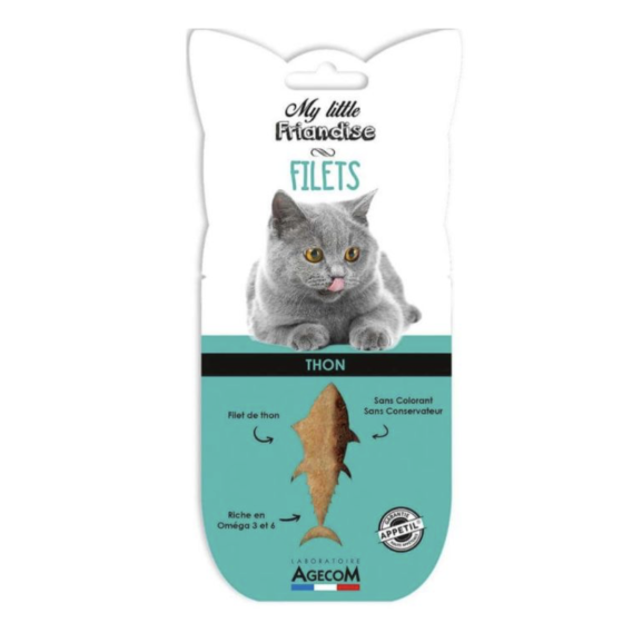 Filet De Thon Pour Chat 30 G